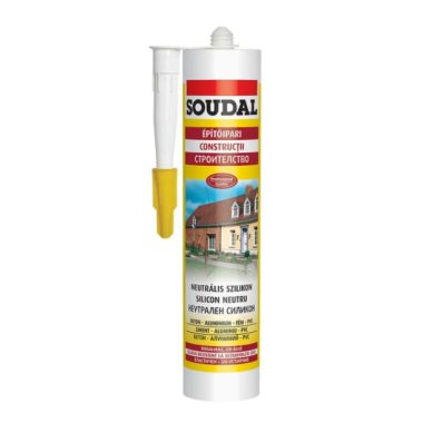 SOUDAL 103245 Neutrális szilikon transzparens 280ml - Semleges