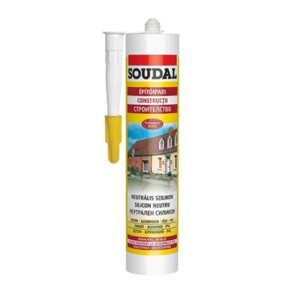   SOUDAL 103245 Neutrális szilikon transzparens 280ml - Semleges