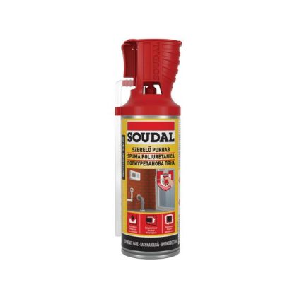 SOUDAL 109710 Purhab 300ml (Szerelőhab) Genius Gun fejjel