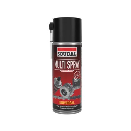   SOUDAL 123761 Technikai Multifunkciós Spray 400ml -8 Funkció HU/RO/BG