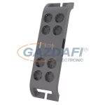   PHILIPS Túlfeszültségvédő SPN3180A/58 , 8 aljzat , 2m kábel , szürke kivitelben