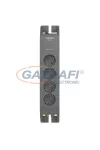 PHILIPS Túlfeszültségvédő SPN5144A/58 , 4 aljzat , 2m kábel , szürke kivitelben