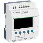 SCHNEIDER SR3B101FU 10 I/O, relés, óra, 230 VAC