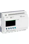 SCHNEIDER SR3B262BD 26 I/O, 6 analóg bemenet, tranzisztoros, óra, 24VDC