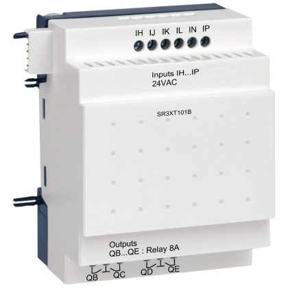 SCHNEIDER SR3XT101B Bővítőmodul, 10 I/O, 24 VAC