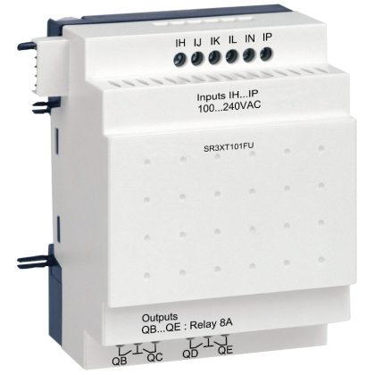 SCHNEIDER SR3XT101JD 10 I/O 12VDC vezérlő modul bővítő