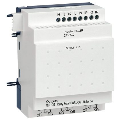 SCHNEIDER SR3XT141B Bővítőmodul, 14 I/O, 24 VAC