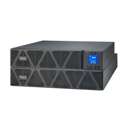   SCHNEIDER SRVS1KRILRK Schneider Electric Easy UPS SRVS 1000VA 230V on-line, külső akkumulátorral bővíthető, rack változat, rack sinnel