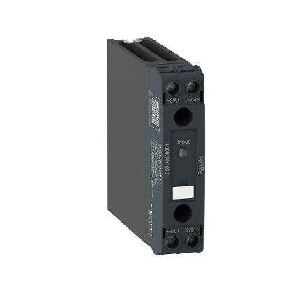   SCHNEIDER SSD1A320BDC1 Harmony SSD szilárdtestrelé, DIN sínre szerelhető, 1 fázisú, kimenet: 48…600VAC, 20 A, vezérlőfeszültség: 4…32 VDC