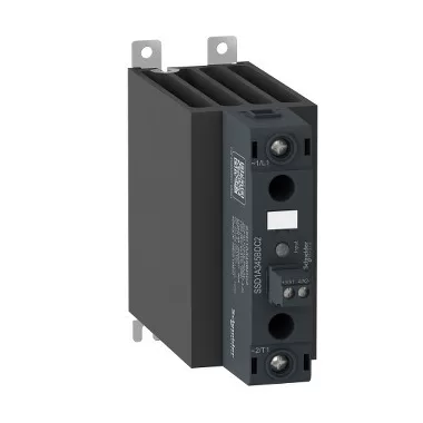 SCHNEIDER SSD1A345M7C2 Harmony SSD szilárdtest relé, DIN sínes, 1 fázisú, kimenet: 48…600VAC, 45 A, vezérlőfeszültség: 90…280 VAC/VDC