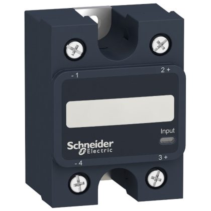   SCHNEIDER SSP1A110M7T SSP hűtőbordára szerelhető szilárdtestrelé, 1f, nullfeszültségű kapcsolás, 1NO, 24-300VAC, 10A, 230VAC, hőátadóval