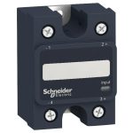   SCHNEIDER SSP1A125M7 SSP hűtőbordára szerelhető szilárdtestrelé, 1f, nullfeszültségű kapcsolás, 1NO, 24-300VAC, 25A, 230VAC