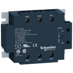 SCHNEIDER SSP3A225BDT SSP szilárdtestrelé, panelre szerelhető, 3f, nullfesz kapcs, 3NO, 48…530 VAC, 25A, 24VDC