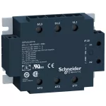   SCHNEIDER SSP3A250B7 SSP szilárdtestrelé, panelre szerelhető, 3f, nullfeszültségű kapcsolás, 3NO, 48-530VAC, 50A, 24VAC