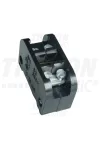 TRACON ST63 Bakelit sorozatkapocs-blokk, 1 tag, fekete 25mm2, 450VAC, 63A TRACON ST63 Bakelit sorozatkapocs-blokk, 1 tag, fekete 25mm2, 450VAC, 63A