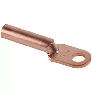 TRACON SZ-CL25 Szigeteletlen hosszított réz szemes csősaru 25mm2, M8, (d1=7,5mm, d2=8,5mm)