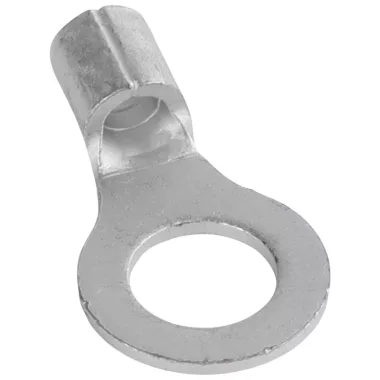 TRACON SZ2.5-4 Szigeteletlen szemes saru, ónozott elektrolitréz 2,5mm2, M4, (d1=3mm, d2=4,3mm)