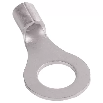   TRACON SZ4-4 Szigeteletlen szemes saru, ónozott elektrolitréz 4mm2, M4, (d1=3,4mm, d2=4,3mm)