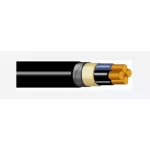 SZRMtKVM-J 14x2.5mm Földkábel, fekete