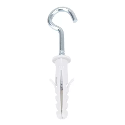   TRACON T6H Peremes tipli+horog szerelvényacél, szürke 6×30mm, PA6.6