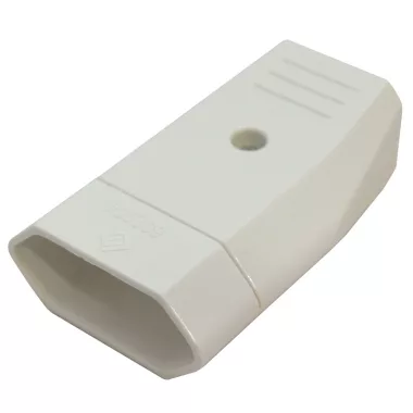 TRACON TCSAL Szerelhető csatlakozóalj,lapos 1×EURO, 250VAC, max.10A