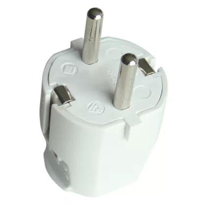   TRACON TCSD Szerelhető csatlakozó dugó, egyenes csatlakozással 1×SCHUKO, 250VAC, max.16A