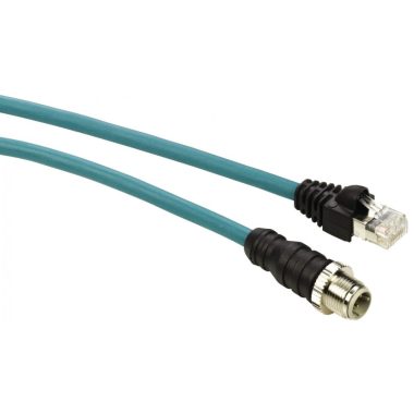 SCHNEIDER TCSECL1M3M1S2 Kábel ENET M12-RJ45 1M 2X2X26