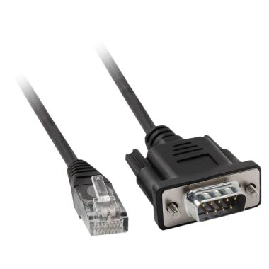 SCHNEIDER TCSMCN3M4F3C2 RS232 RJ45 > SUBD9 anya csati - kereszt, nyomtatóhoz