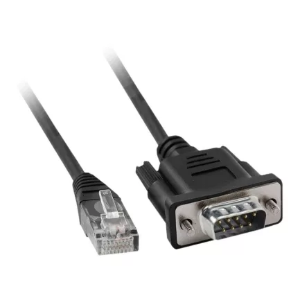   SCHNEIDER TCSMCN3M4M3S2 RS232 RJ45 > SUBD9 apa csati - egyenes - modemhez