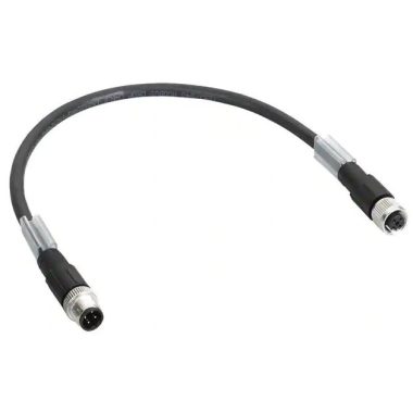 SCHNEIDER TCSXCN1M1F10E Bus kábel,egyenes,M12-B,Apa-Anya, 10m