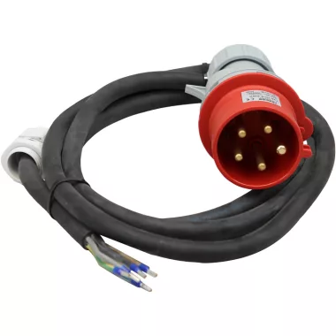 TRACON TDB-CABLE5P32 Gumikábel ipari csatlakozó dobozhoz GT 5×6mm2, 5m, 32A, 5p