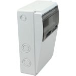   TRACON TDB302210 Üres ipari csatlakozódoboz szerelősínnel, ABS 11 mod, H×W×D=300×230×115mm, IP55