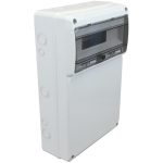   TRACON TDB503315 Üres ipari csatlakozódoboz szerelősínnel, ABS 16 mod, H×W×D=505×330×150mm, IP65