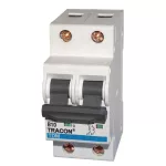   TRACON TDM 2P 32A C Kismegszakító, 2 pólus, C karakterisztika 32A, 10kA (TDM 2P C32A)