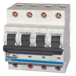   TRACON TDM 4P 10A C Kismegszakító, 4 pólus, C karakterisztika 10A, 10kA (TDM 4P C10A)