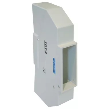TRACON TDT-2 Védőburkolat sorolható kész.hez, zárt aljú, zárópecsételhető 1 mod., IP40, (L×W×H= 22×116×62mm)