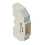 TRACON TDT Védőburkolat sorolható készülékekhez, zárópecsételhető 1 mod., IP40, (L×W×H= 22