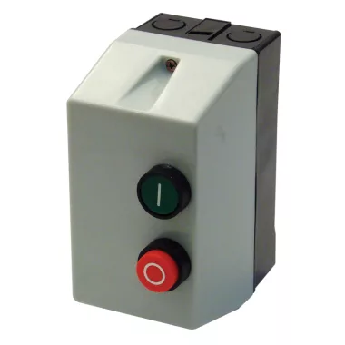 TRACON TEMS1-092 Tokozott motorvédő kombináció, kontaktor+hőrelé, műanyag ház 660V, 50Hz, 5A, 2,2kW, 400V AC, 4-6A