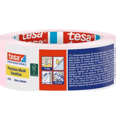 Tesa 04333-00020-03 Szenzitív Festőszalag 50m x 38mm