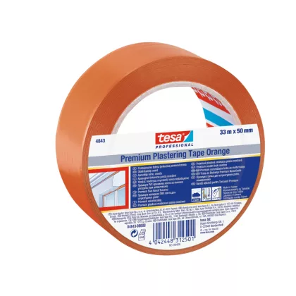 Tesa 4843 prémium vakolatszalag narancs 33m x 50mm