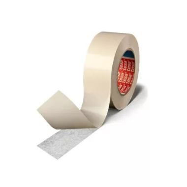 TESA 50607-00020-41 Kétoldalas áttetsző flíz hordozó akrilát alapú ragasztóanyaggal 120my