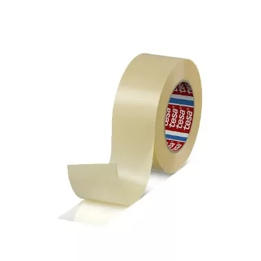 TESA 64621-00003-00 Kétoldalas öntapadó szalag általános célú, átlátszó PP film hordozó, szintetikus kaucsuk ragasztóanyaggal, 90 µm
