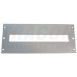   TRACON TFE-TL1-100 Takarólap 1 soros, kivágott, moduláris szekr. maszkolásához W=1000mm, L=200mm