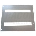  TRACON TFE-TLT2-100 Teli takarólap, 2 soros, moduláris szekrény maszkolásához W=1000mm, L=400mm
