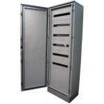   TRACON TFE20010050 Moduláris fémszekrény oldalak és szerelőlalap nélkül H×W×D=2000×1000×500mm, IP55