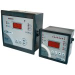   TRACON TFJA-06 Fázisjavító automatika, egyfázisú, 7 kondenzátor telephez 96×96mm