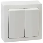   TRACON TFK105 Falon kívüli 2-áramkörös kapcsoló 10AX/250VAC, IP20 (105)