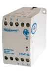 TRACON TFKV-02 Védőrelé, feszültségfigyelő 3 vezetékes rendszerhez 3×400V AC ( 0,7-1,2)xUn