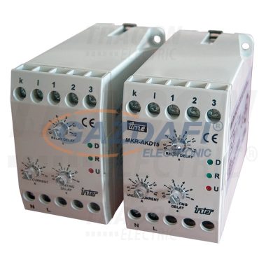 TRACON TFKV-AKA05 Védőrelé, áramnövekedés ellen 0.5-5A/230V AC, 250V AC, 10A/24V AC/DC