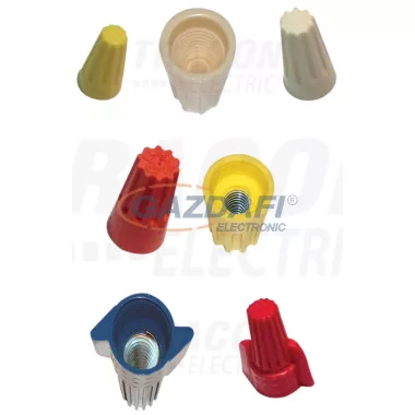 TRACON TFMSZ2 Rácsavarható vezetékösszekötő, merev alu/réz vezetékhez 2,5-4mm2, 450VAC, max. 25A